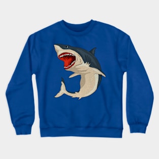 Great White Shark Crewneck Sweatshirt